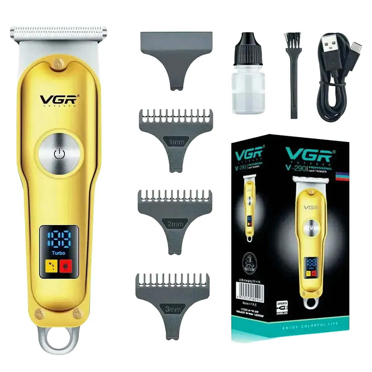 VGR Pro Cordless Hair Clipper Precise — product view 1