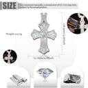 Iced Out Gothic Cross Pendant