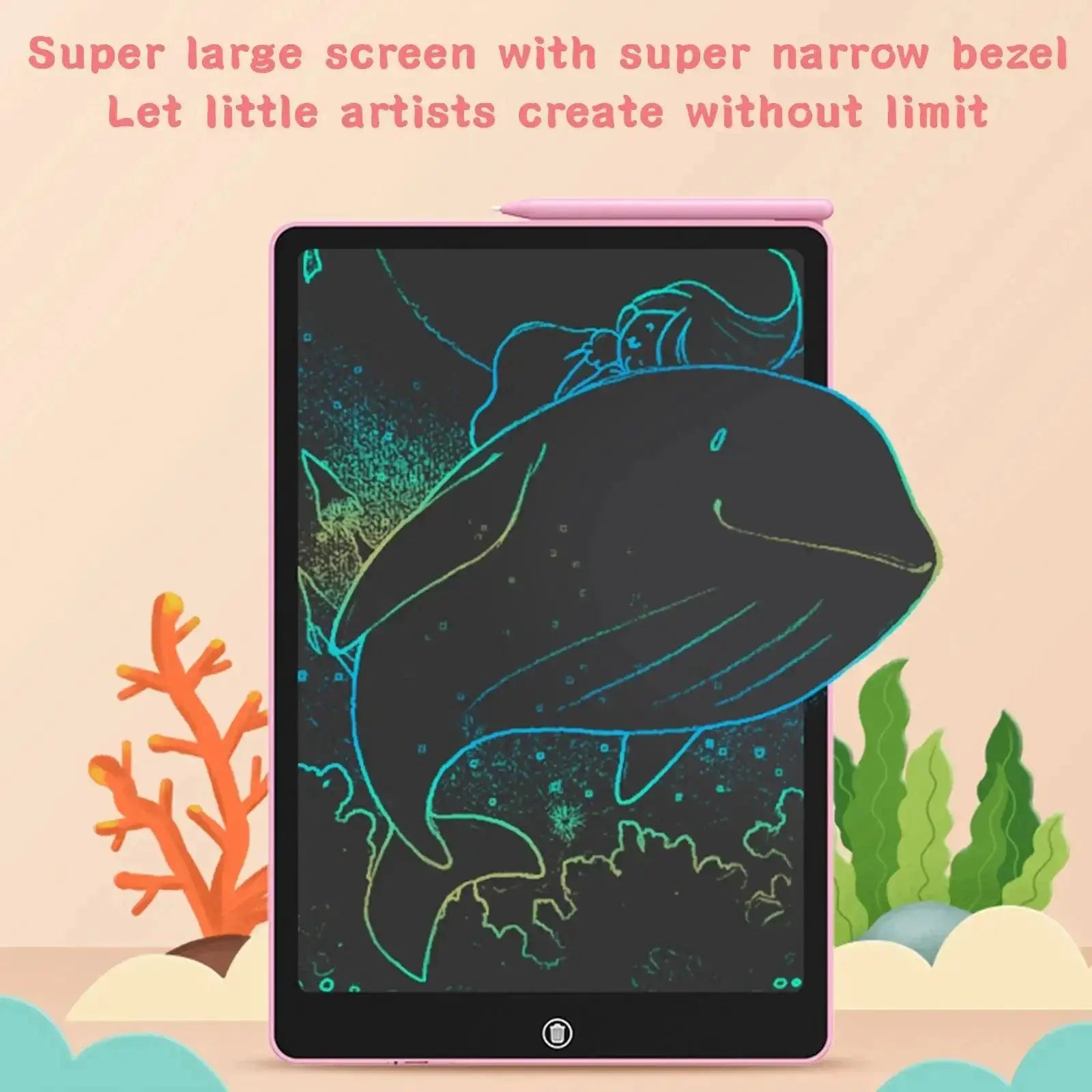 LCD Drawing Tablet for Kids Learning and Creativity