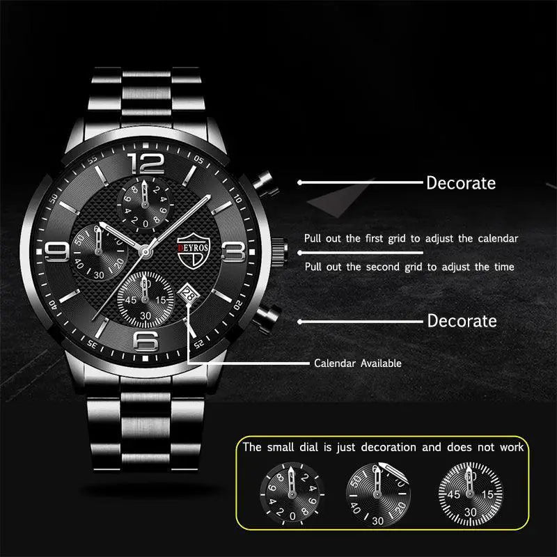 Luxury Men's Watch 2023 Illuminates Your Style With Elegance