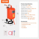 Portable Air Sand Blaster Kit