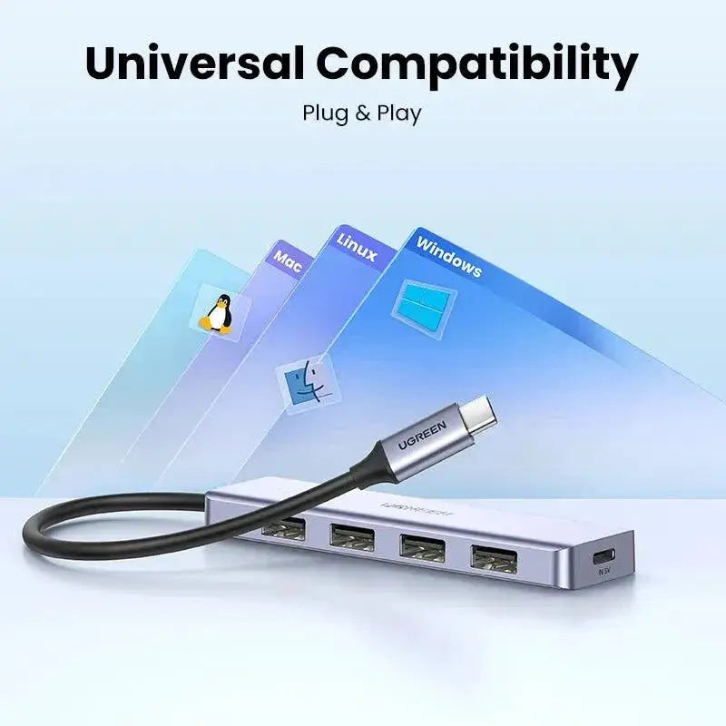 USB C Hub for MacBook Pro High Speed Data Transfer PD