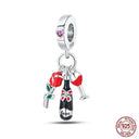Sterling Silver Heels Lipstick Camera