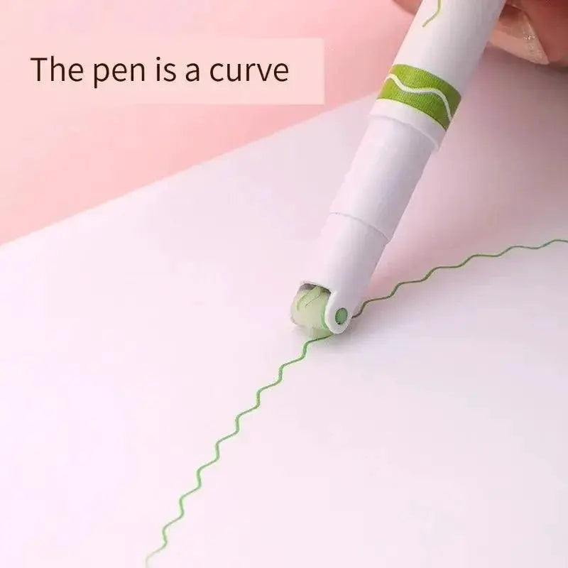 Floral Fantasy Highlighter Pens For Joyful Stationery