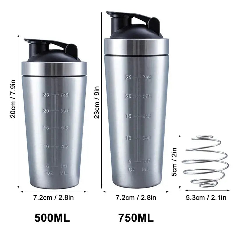 Leak Proof Stainless Protein Shaker Cup — product view 10