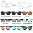 Men's Vintage Square Polarized Sunglasses With UV400 Protection
