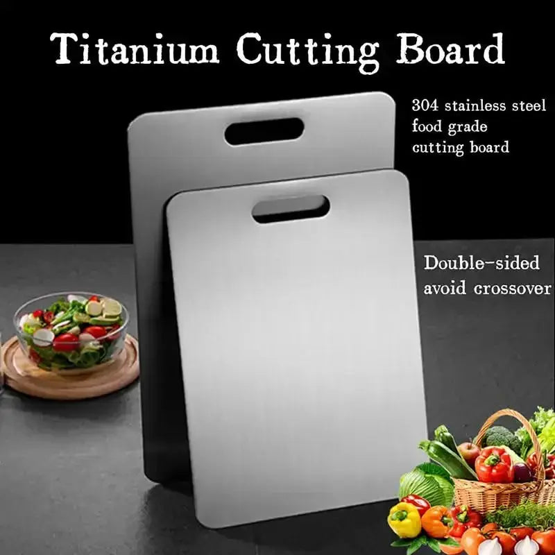 Titanium Cutting Boards Double Sided Mat For Kitchen