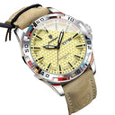 Men's Business Leather Quartz Watch