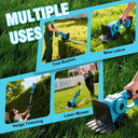 Cordless Electric Hedge Trimmer Handheld Grass Cutter & Lawn