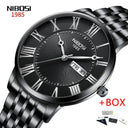 NIBOSI Men's Waterproof Sport Watch Stylish Quartz Timepiece