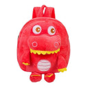 Soft Plush Dino School Backpack for Kids