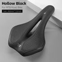 WEST BIKING Bicycle Saddle Comfortable Bike Seat Wear-resistant PU Leather Hollow Road Bicycle Parts Cycling Saddle Bike Cushion