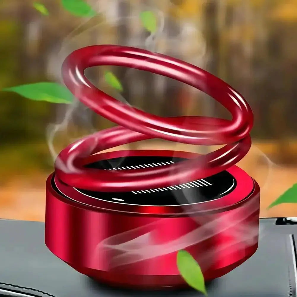 Auto Aromatherapy Rotating Car Air Freshener Double Diffuser