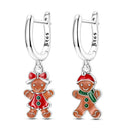 Sterling Silver Women's Earrings Golden