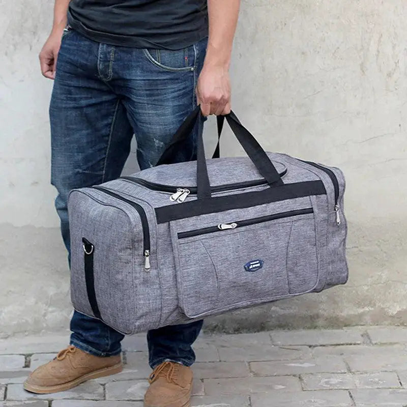 Foldable Travel Duffel Bag Waterproof Large Capacity