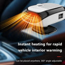 Car Winter Fast Heating Electric Heated Fan Auto Windshield