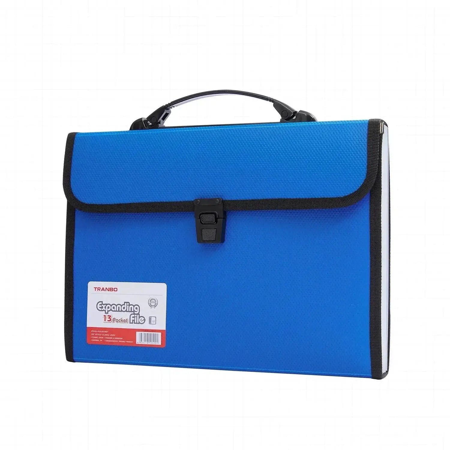 A4 Portable Folder 13 Pocket Accordion File Organizer