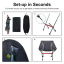 Travel Ultralight Folding Chair Portable Moon Seat
