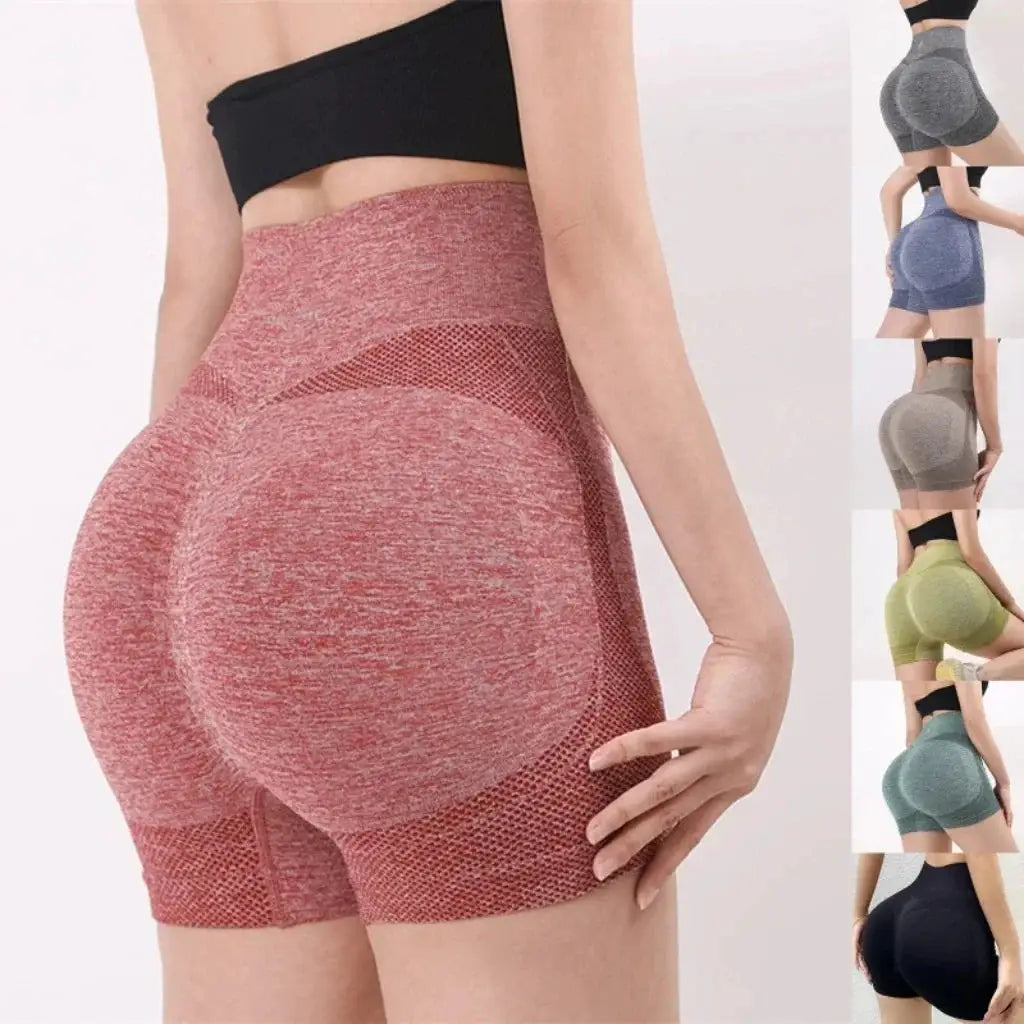 Seamless High Waist Yoga Shorts Women — product view 10
