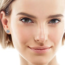 Premium Moissanite Wedding Stud Earrings