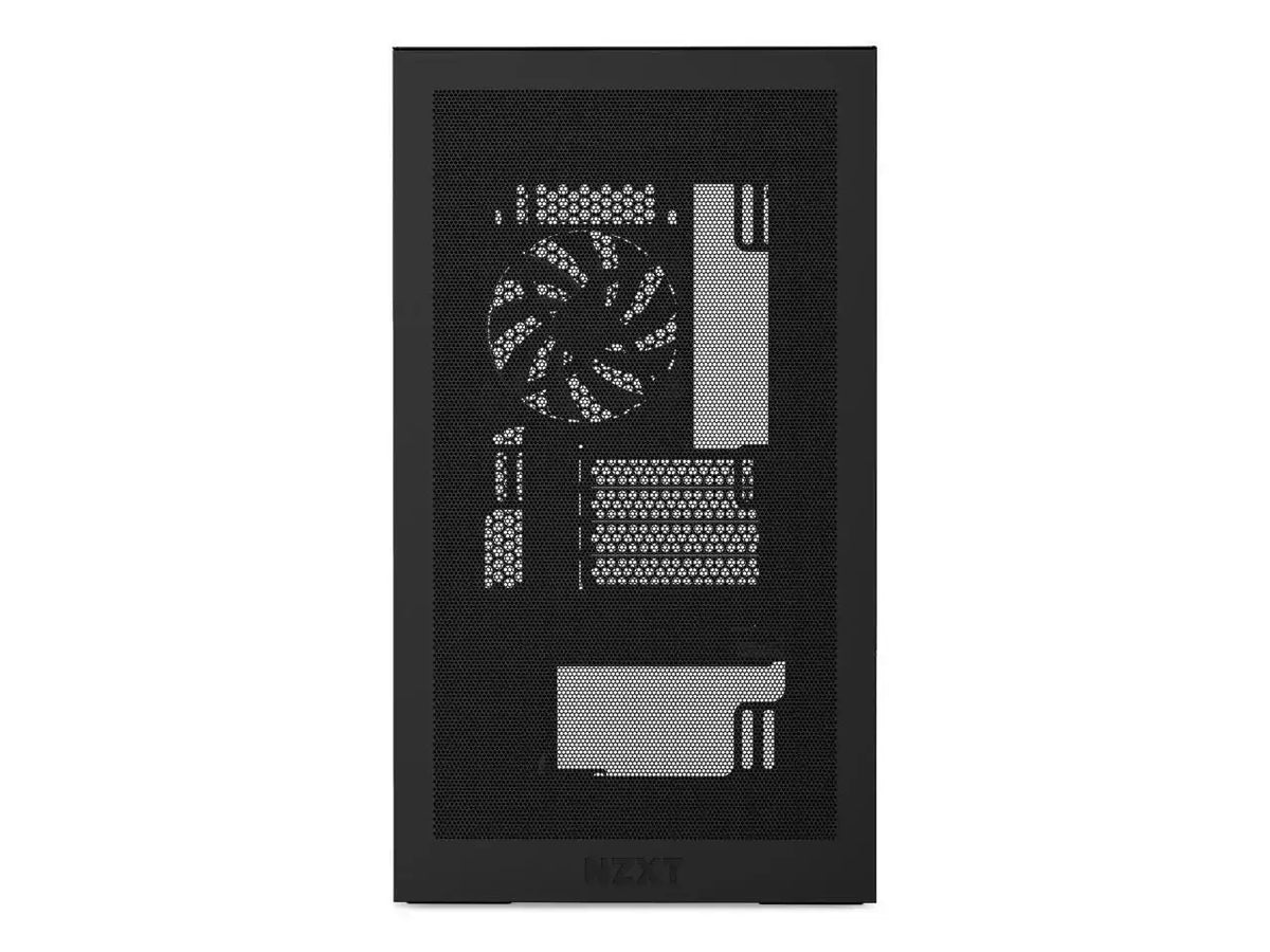 NZXT CC-H31FB-01 Black tinted tempered glass Micro ATX Cases Case (Computer Cases - ATX Form)
