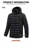 21 Areas Heated Jacket USB Electric Coat For Men And Women