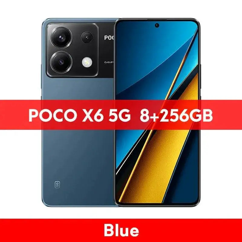 POCO X6 5G Smartphone Snapdragon 7s Gen 2 120Hz AMOLED