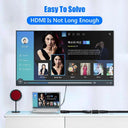 4K HDMI Female To Female Converter For Enhanced Viewing Experience