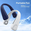 Portable Hands-Free Bladeless Neck Fan for Fast Cooling