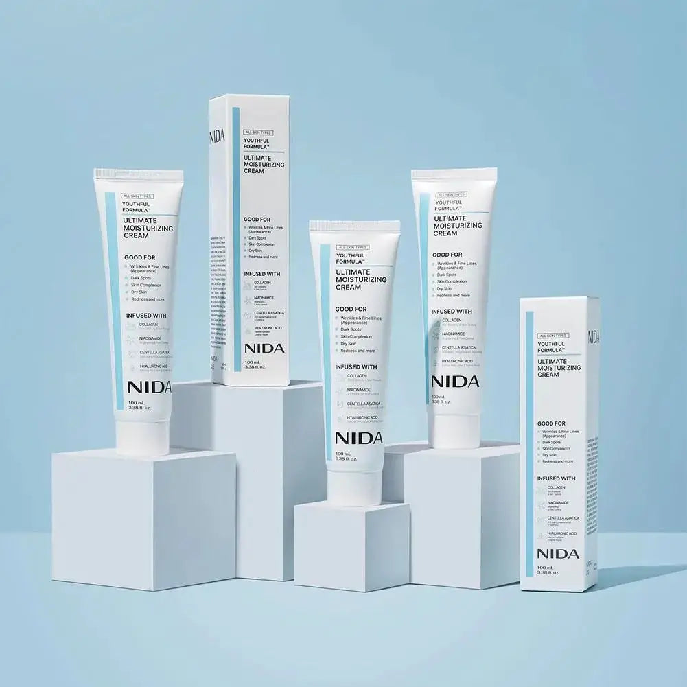 NIDA Youthful Formula™ Ultimate Moisturizing Cream Deeply Moisturizing Quick Absorption Repairing Pores Redness Korea Skin Care