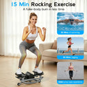 Non Slip Swing Stepper With Resistance Bands For Fat Burning