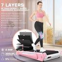 Compact 2.5 HP Walking Pad With 5 Percent Incline Under Desk