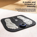 Smart 3D Foot Massage Pad Feet Massager Improve Blood Circulation Foot Massager Relax Muscles Slim Legs Rechargeable Foot Pad