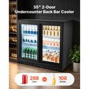 SucceBuy Cu. Ft Back Cooler with LED Lighting Adjustable
