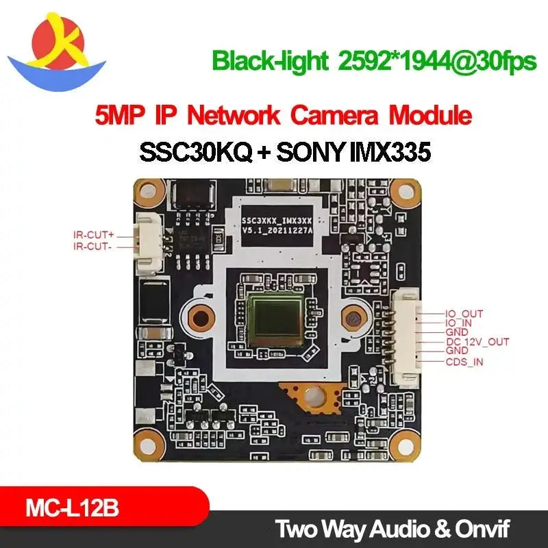 5MP Sony IMX335 CCTV Camera Board - P2P VideoLink 2592x1944 30fps Surveillance - stepyours.com