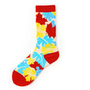Quirky Happy Cotton Unisex Socks for EU Sizes 36-43