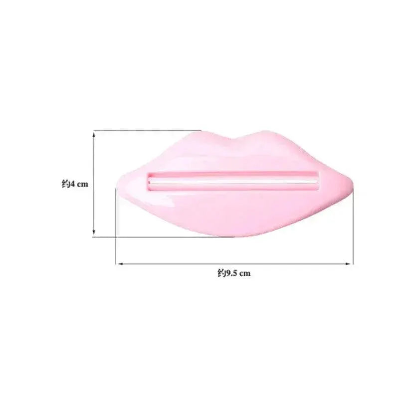 Sexy Lip Kiss Toothpaste Squeezer Dispenser for Bathroom
