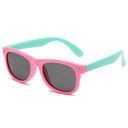 Trendy UV400 Kids Sunglasses for Boys and Girls Durable Silicone Goggles