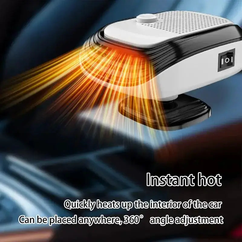 12V 24V Car Heater Fast Heating Electric Fan For Truck RV