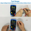 HoldPeak Handheld Capacimeter Digital Capacitance Meter Tester