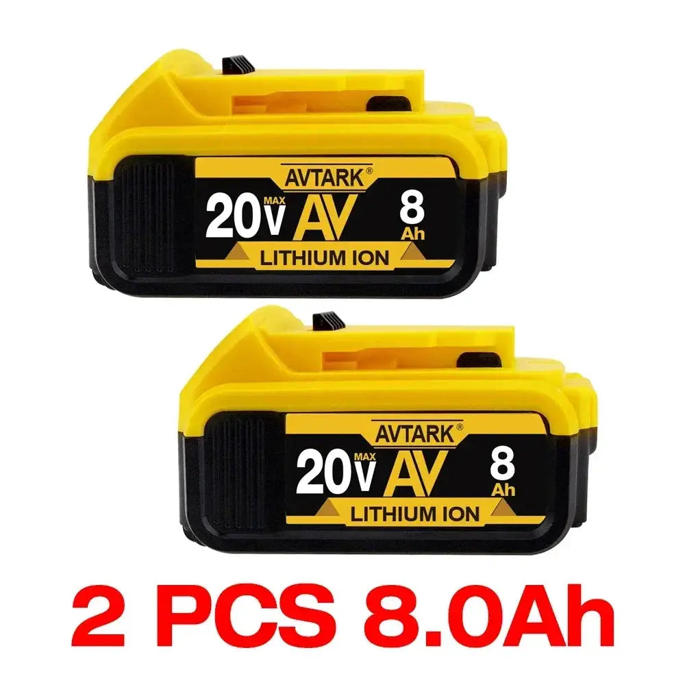 Premium 12000mAh DCB200 Lithium Battery For 18V Tools Power