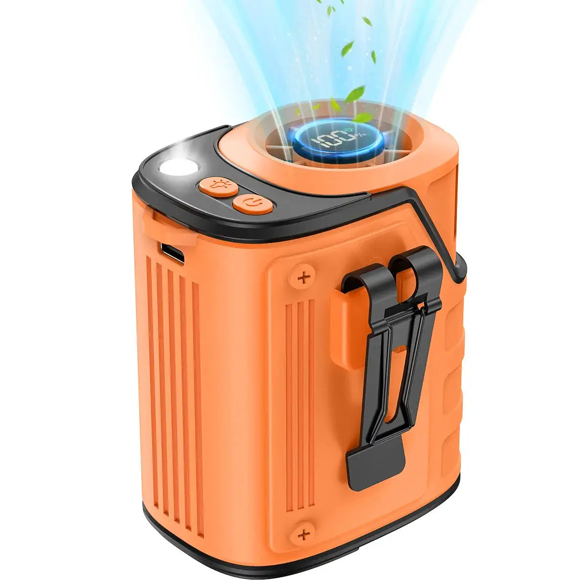 Portable Cooling Fan With Flashlight — product image 10