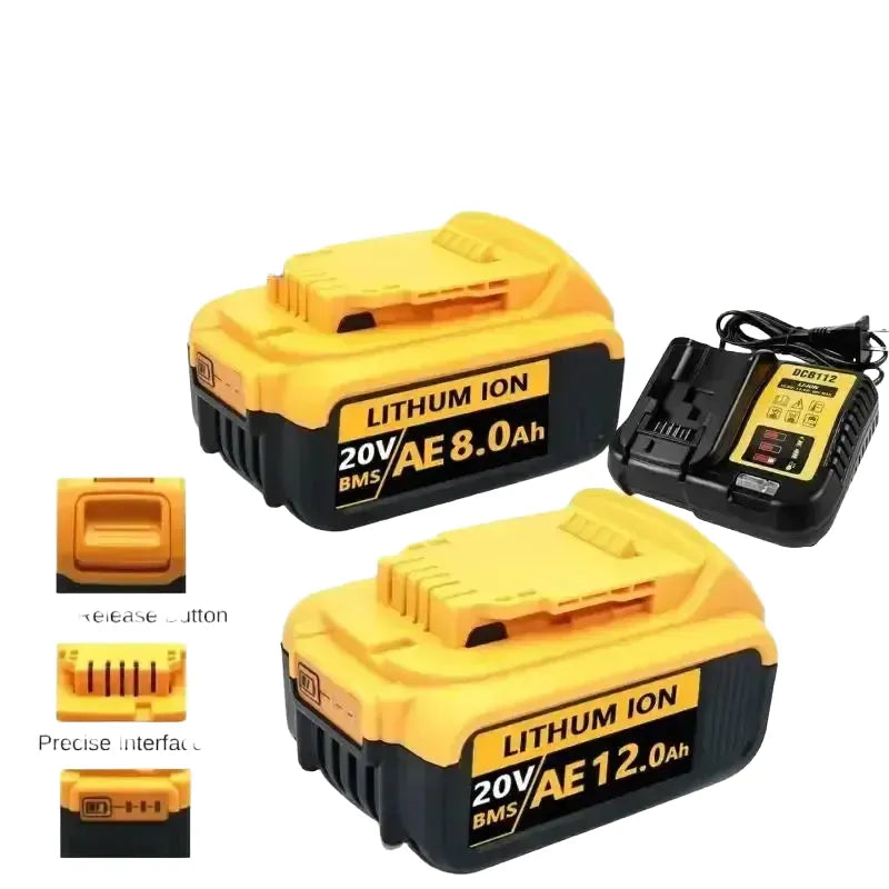 High-Capacity Battery Pack for Tools — product view 1