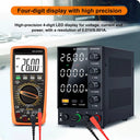 Adjustable DC Bench Power Supply for Electronics