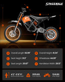 Spacewalk Electric Dirt Bike for Adults