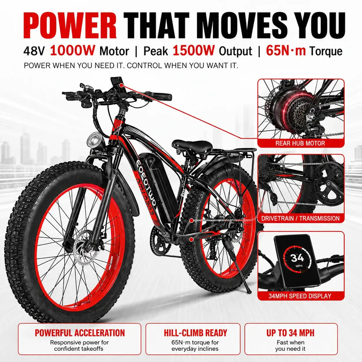 Eoeotwo Ebike - Extended Range — product view 2