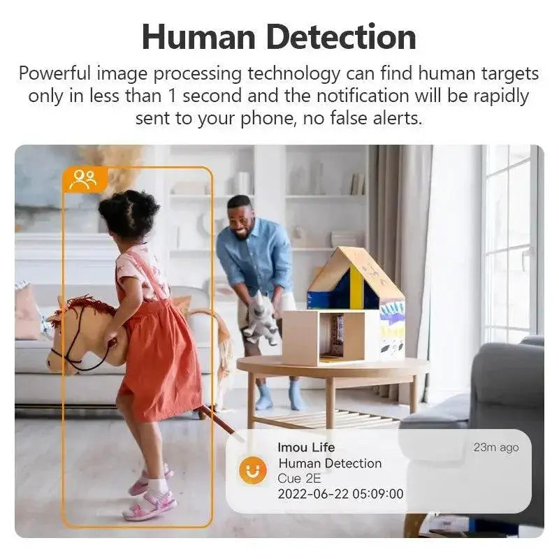 Imou Indoor Cue 2E 2MP WiFi Camera Smart Baby Monitor