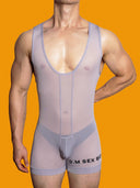 Men's Breathable Ice Vest Bodysuit Stylish Compression Shapewear