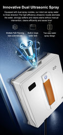 Window Vacuum Robot Cleaner ABIR WD8 with Dual Spray