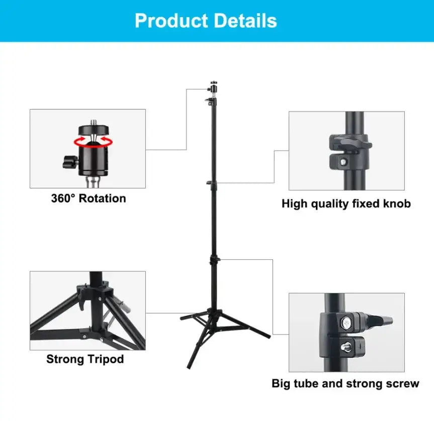 DITONG Extendable 160cm Projector Bracket Travel Tripod Photographic Lighting Stand for Magcubic HY300Pro & HY320mini Projector